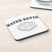 Kefirkorrels Bier Onderzetter (Linkerzijde)