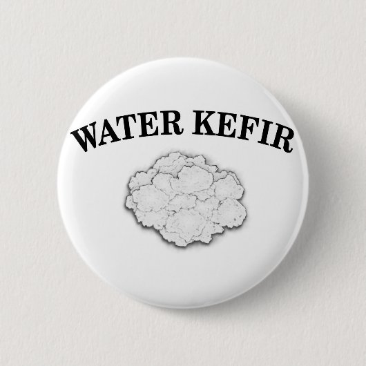 Kefirkorrels Ronde Button 5,7 Cm (Voorkant)