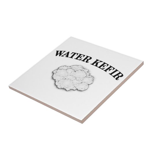 Kefirkorrels Tegeltje (Zijkant)