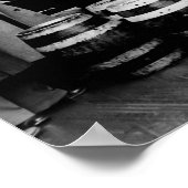 KEG BEER WORDT GELEVERD ALS VERBOD EINDT 1933 POSTER (Hoek)