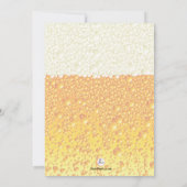 Keg-feest uitnodiging (Achterkant)