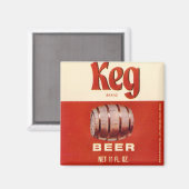 KEG merk Biermagneet Magneet (Voorkant / Achterkant)
