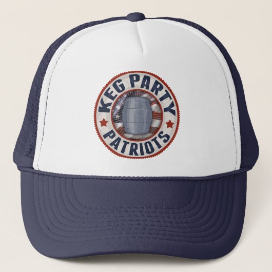 Keg Party Patriots II Trucker Pet (Voorkant)