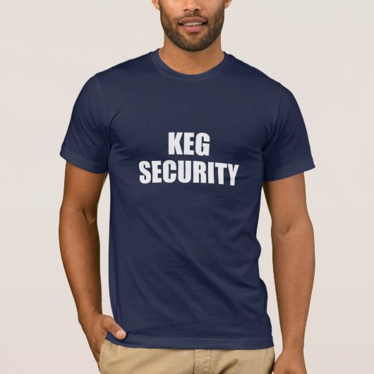 Keg Security T-shirt (Voorkant)
