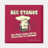 Keg Stands: Ouders staan iets op Magneet (Voorkant)