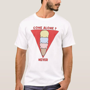 Kegel alleen? Nooit T-shirt