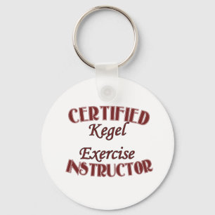 Kegel Excercise Instructor Sleutelhanger