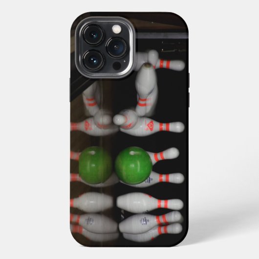 Kegel voor bowling iPhone hoesje (Achterkant)