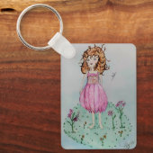 Kegelbloem fee sleutelhanger (Voorkant)