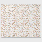 Kegelijspatroon Cadeaupapier (Vlak)