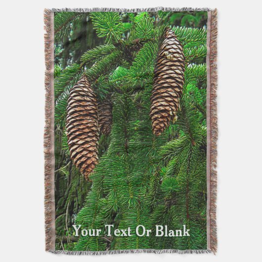 Kegels en naalden deken (Voorkant Verticaal)