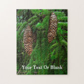 Kegels en naalden legpuzzel (Verticaal)