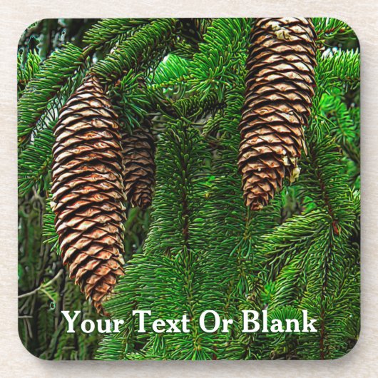 Kegels en naalden onderzetter (Voorkant)