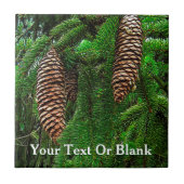 Kegels en naalden tegeltje (Voorkant)