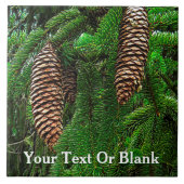 Kegels en naalden tegeltje (Voorkant)