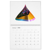 Kegels en piramides kalender (Jan 2026)