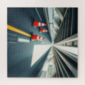 Kegels in tunnel legpuzzel (Horizontaal)