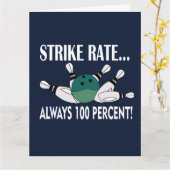 Kegelslagbal Aanvalsteam Groet Kaart (Gele Bloem)