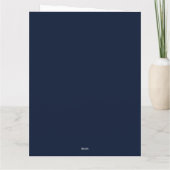 Kegelslagbal Aanvalsteam Groet Kaart (Achterkant)