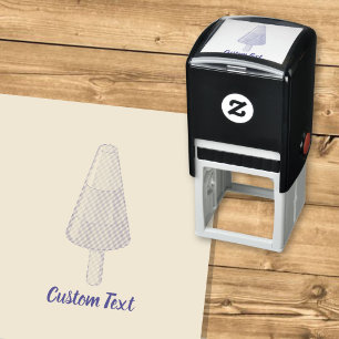 Kegelsvormige sorbetstok  zelfinktende stempel