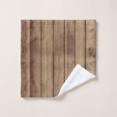 kegelvormig handenhouten handvat bad handdoek (Wasdoekje)