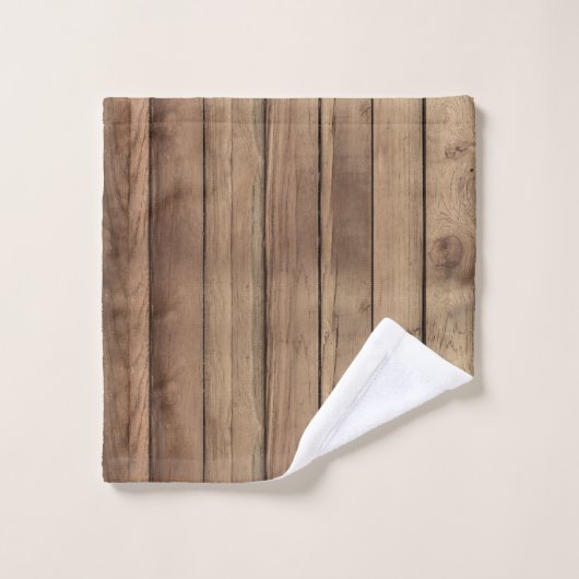 kegelvormig handenhouten handvat bad handdoek (Wasdoekje)