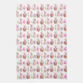 kegelvormig paasmandje theedoek (Verticaal)