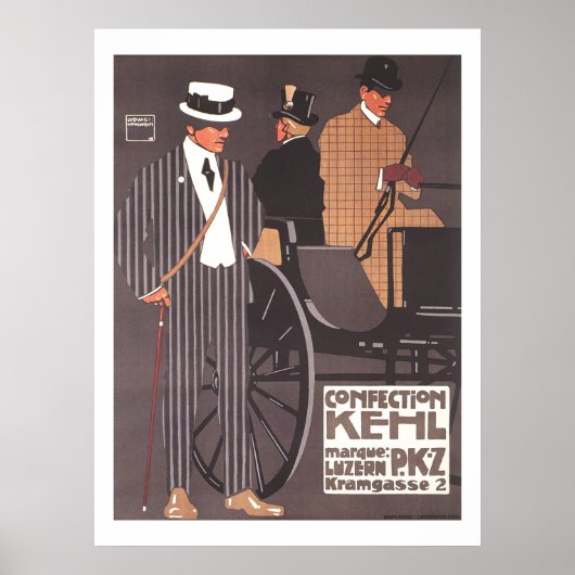 Kehl PKZ Poster Ludwig Hohlwein (Voorkant)