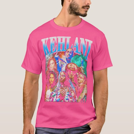 Kehlani Vibes Retro Bootleg 90S St T-shirt (Voorkant)