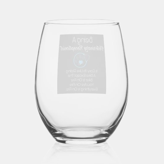 kehoeelliasa wijnglas zonder voet (Achterkant)