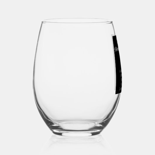 kehoeelliasa wijnglas zonder voet (Rechts)