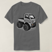 Kei Truck - Chibi Cartoon Mini Truck Premium  T-shirt (Design voorkant)