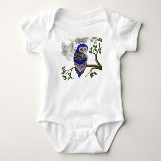 keiblauw romper (Voorkant)