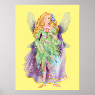 keibloem met toverstaf poster