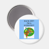 keiharde wetenschapper magneet (Voorkant / Achterkant)