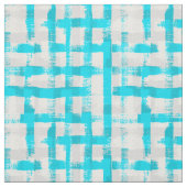 Keiki Waterverf Brushstroke Plaid Stof (Swatch)