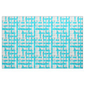 Keiki Waterverf Brushstroke Plaid Stof (Fat Quarter)