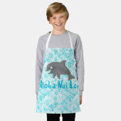 Keiki Waterverf Dolphin Wave Engineer Schort (Gedragen)