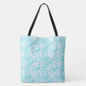 Keiki Waterverf Dolphin Wave Omkeerbaar Tote Bag (Achterkant)