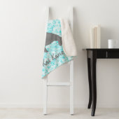 Keiki Waterverf Dolphin Wave Sherpa Deken (In situ)