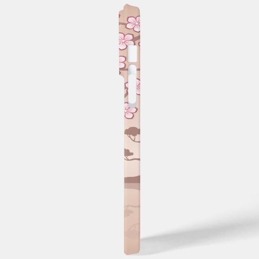 Keiko Kokeshi Doll - Blue Kimono Geisha Girl Case-Mate iPhone Case (Achterkant / Links)