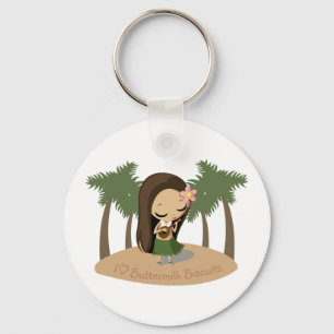 Keilana the Hula Girl Sleutelhanger