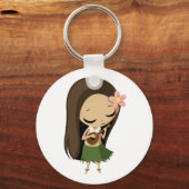 Keilana the Hula Girl Sleutelhanger (Voorkant)