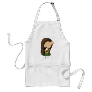 Keilana the Hula Girl Standaard Schort