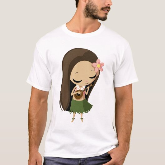 Keilana the Hula Girl T-shirt (Voorkant)