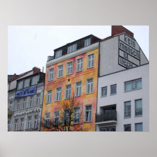 Kein Mensch ist illegal! (Hamburg) Poster