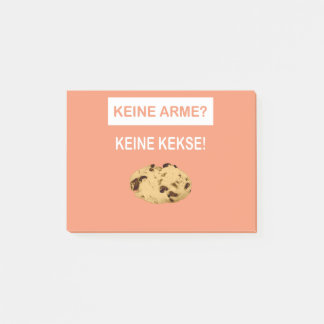 Keine Arme Keine Kekse Post-it® Notes
