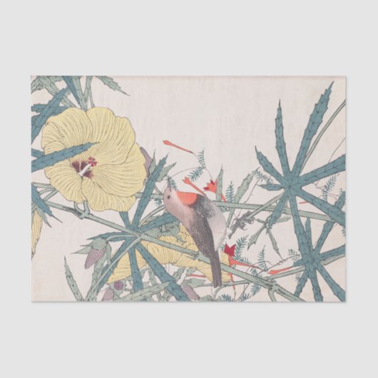 Keinen Kachō Gafu, Pl.31 van Imao Keinen Tissuepapier (Voorkant)