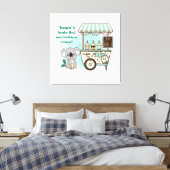 Keip Kohala - quote Canvas Afdruk (Insitu (Slaapkamer))