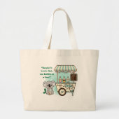 Keip Kohala - quote Grote Tote Bag (Voorkant)